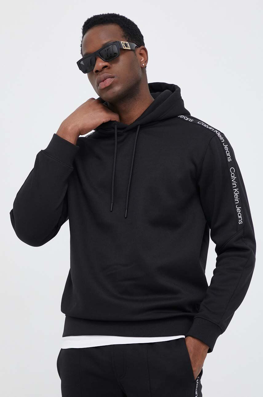 Mikina CALVIN KLEIN Hoodie Čierna | J30J323429, 0