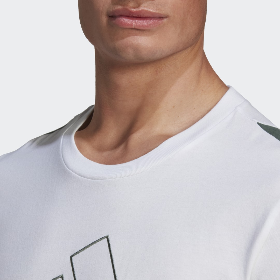 Tričko adidas Originals Future Icons Embroidered Badge of Sport Tee Biela | HK2162, 1