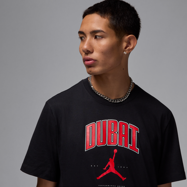 Tričko Jordan Jordan Dubai T-Shirt Čierna | HQ0400-010, 3