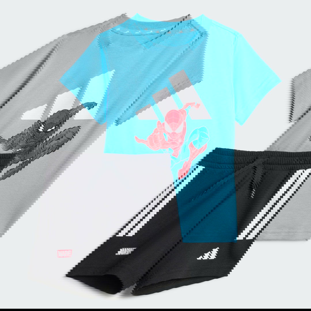 Súprava adidas Performance Marvel Spider-Man Tee Set Modrá | JC6259, 0