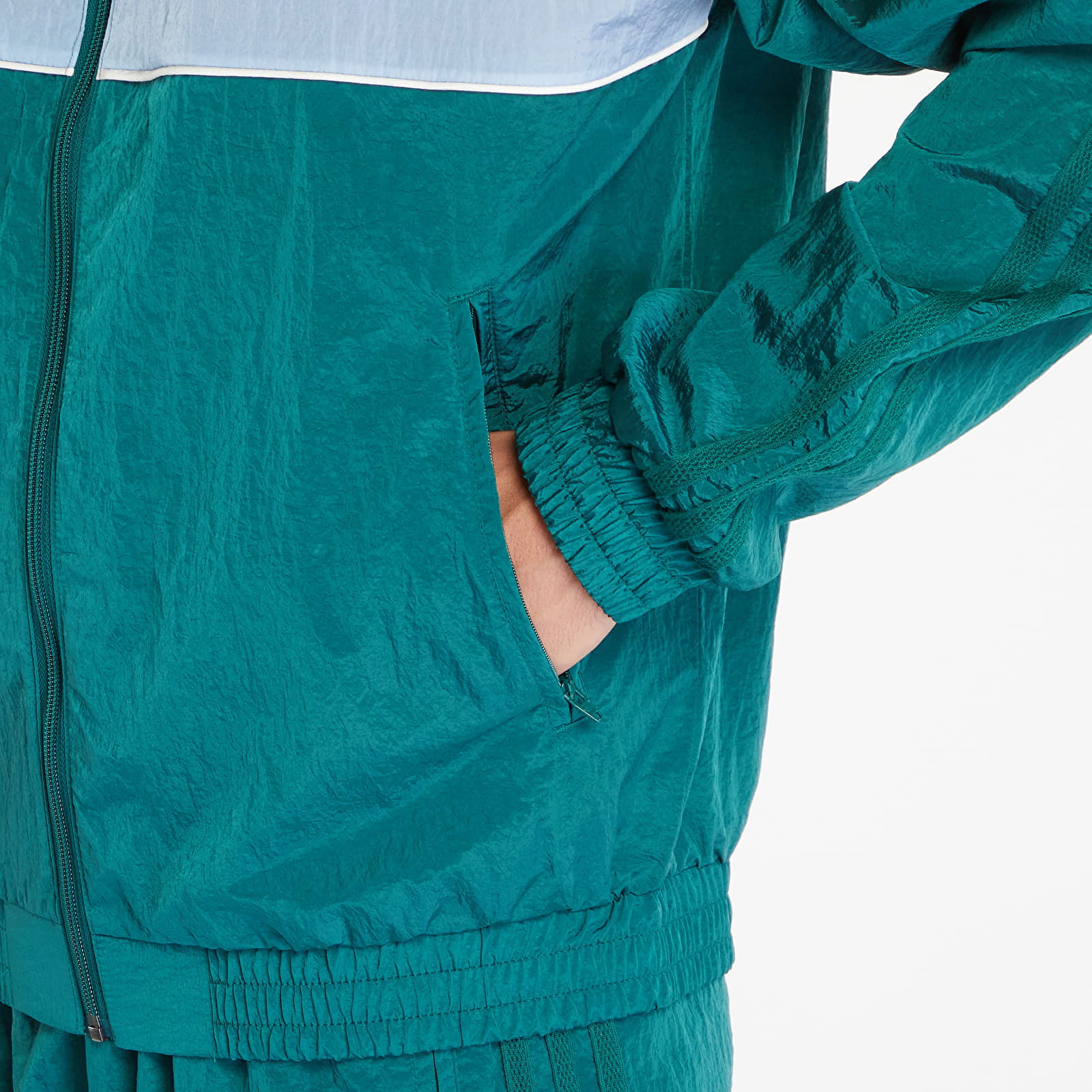 80S Woven Tracktop Collegiate Green