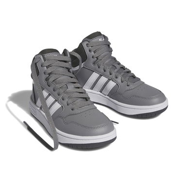 Tenisky a topánky adidas Performance adidas HOOPS 3.0 MID K 40 Šedá | IF2721, 4