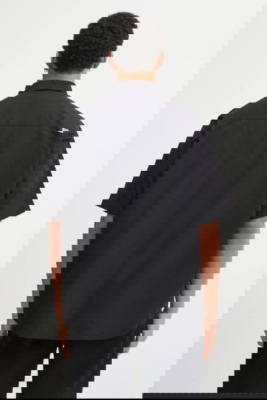 Košeľa AAPE by A Bathing Ape AAPE Now Short Sleeve Relaxed Fit Button-Down Collar Shirt Čierna | AAPSRM8518XXO, 2