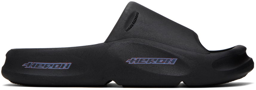 Tenisky a topánky HERON PRESTON Eco Slides "Black" Čierna | HMIC006F23MAT0011000, 0