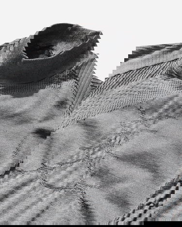 Sveter ROA 3D Knit Crop T-Shirt Šedá | RBWW020YA08 GRY0046, 3