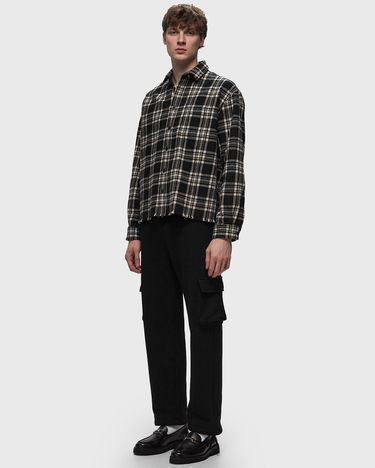 Košeľa John Elliott Hemi Plaid Shirt Čierna | E047I8386A, 2