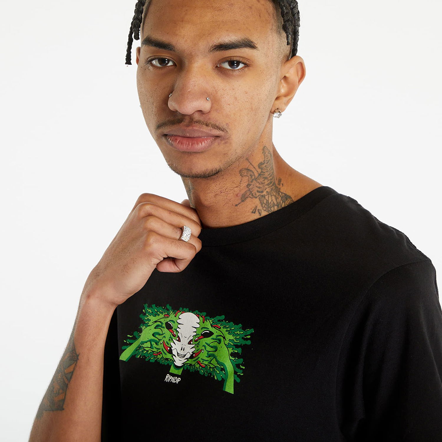 Tričko RIPNDIP Skull Face Tee Čierna | RND9957, 1