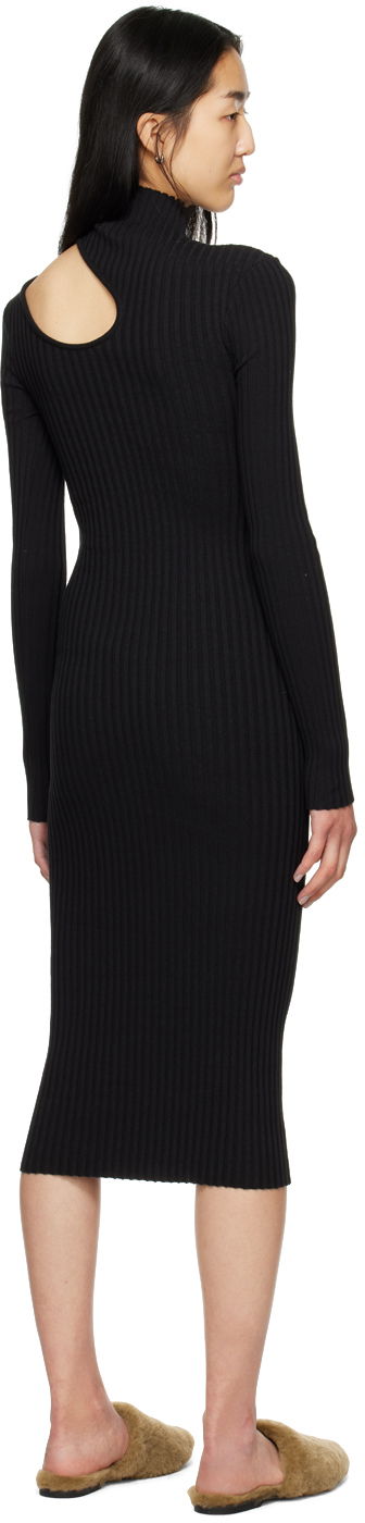 Šaty Anine Bing Anine Bing Victoria Midi Cutout Dress Čierna | A-02-0340-000, 2