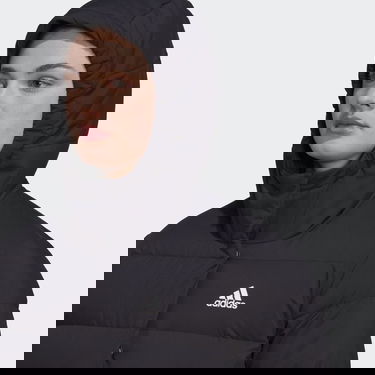 Prešívaná bunda adidas Originals Helionic Hooded Down Jacket Čierna | HG8747, 4