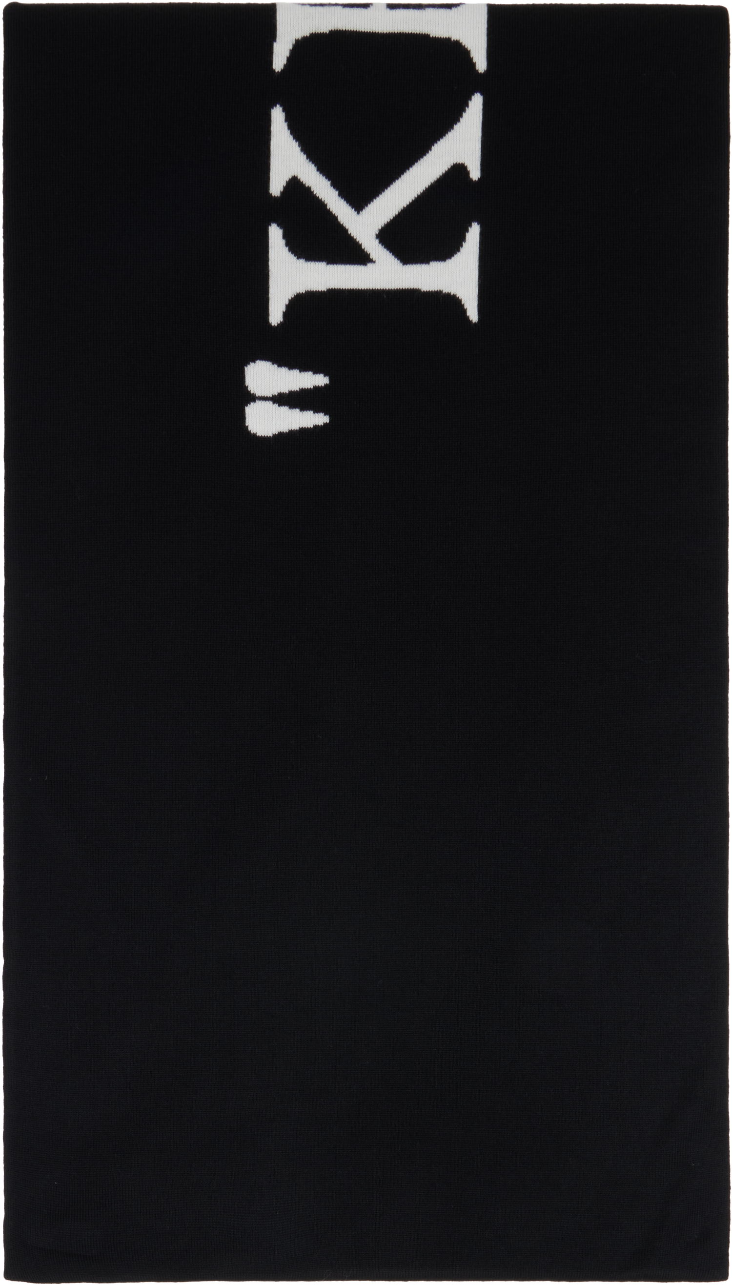 Šál Off-White Scarf Čierna | OWMA068F24KNI0011001, 0