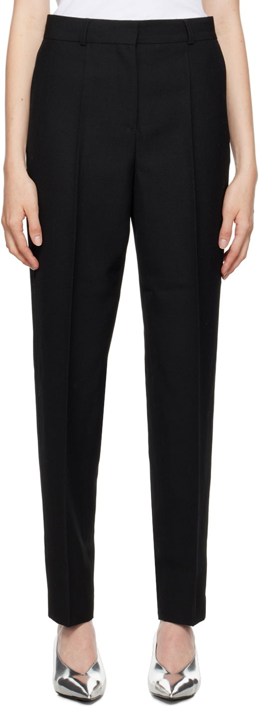 Nohavice TOTEME Low-Waist Tailored Trousers Čierna | 244-WRB0228-FB0026, 0