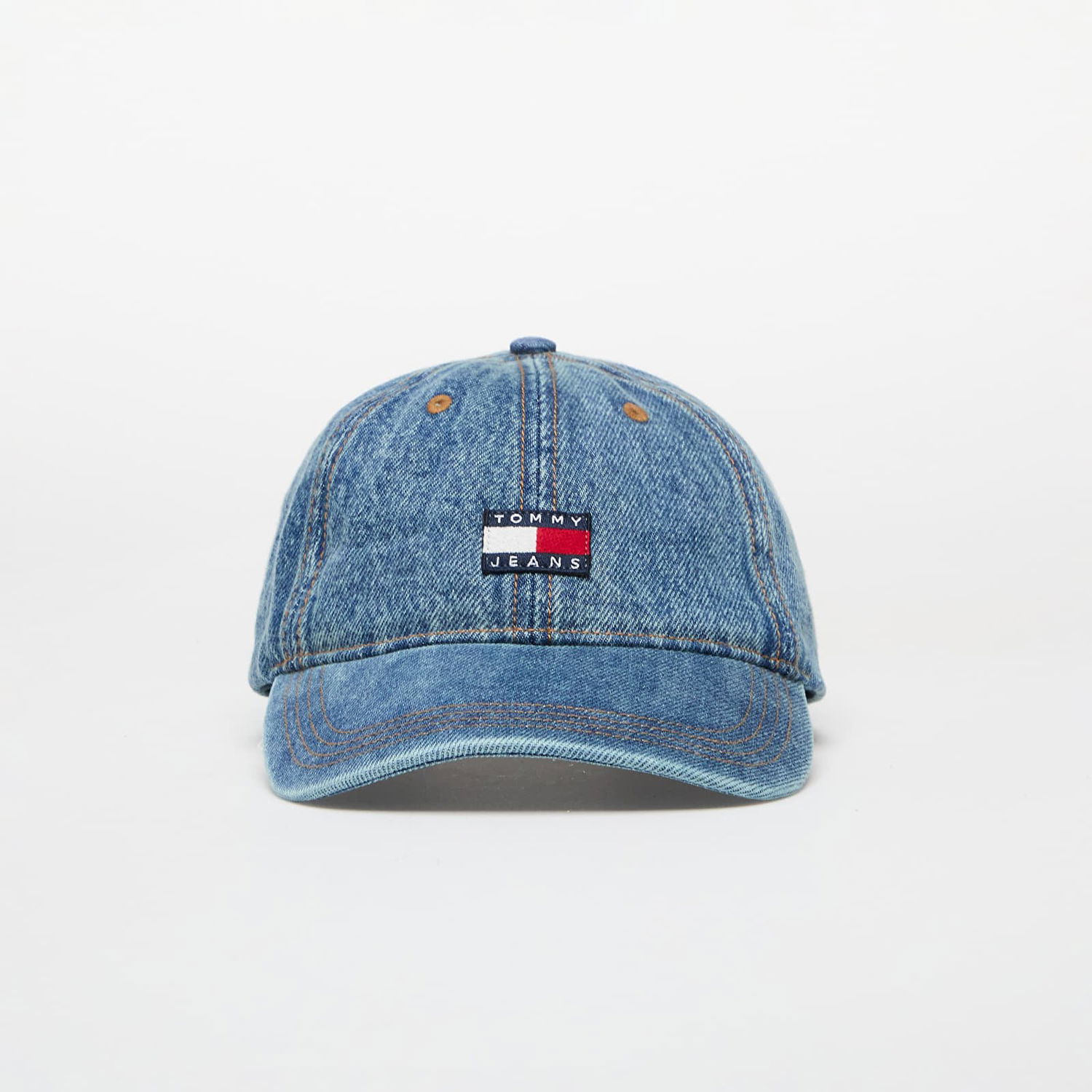 Šiltovka Tommy Hilfiger Tommy Jeans Heritage Mid Denim Cap Modrá | AM0AM13288 1A4, 0