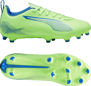 Tenisky a topánky Puma ULTRA 5 PLAY FG/AG Jr Zelené | 107695-03, 2
