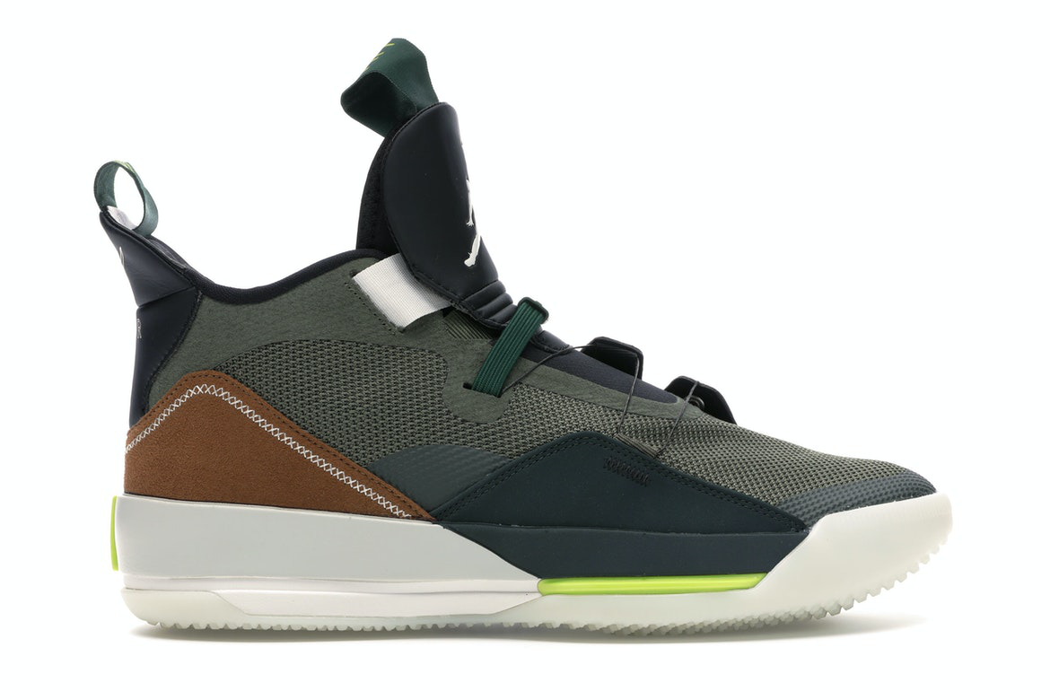 Tenisky a topánky Jordan Travis Scott x Jordan 33 "Olive" Zelené | CD5965-300, 0