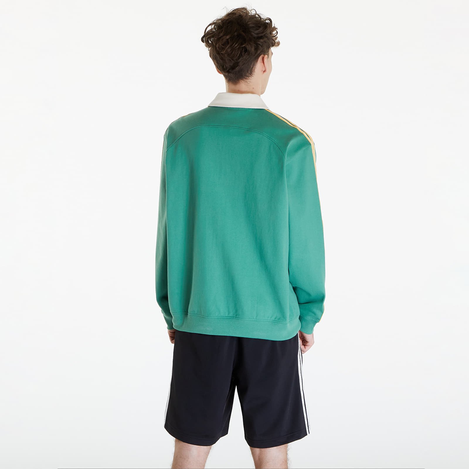 Collared Sweatshirt Preloved Green