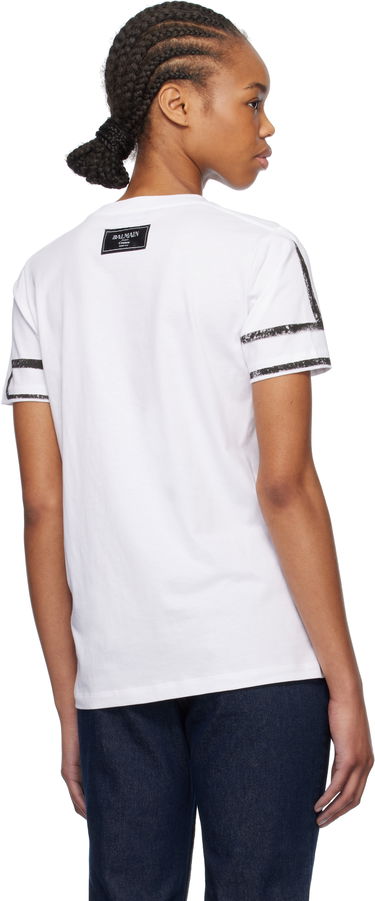 Tričko Balmain Balmain Short-Sleeved 'Je T'aime' T-Shirt Biela | EF1EF000GE35, 2