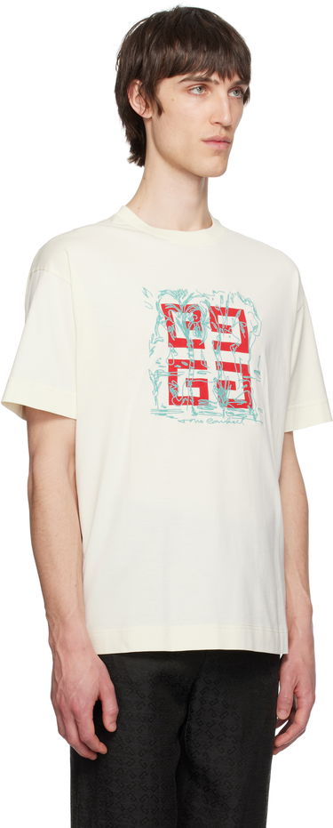 Tričko Givenchy Givenchy 4G Regular Fit T-Shirt undefined | BM71MG3YQD105, 1