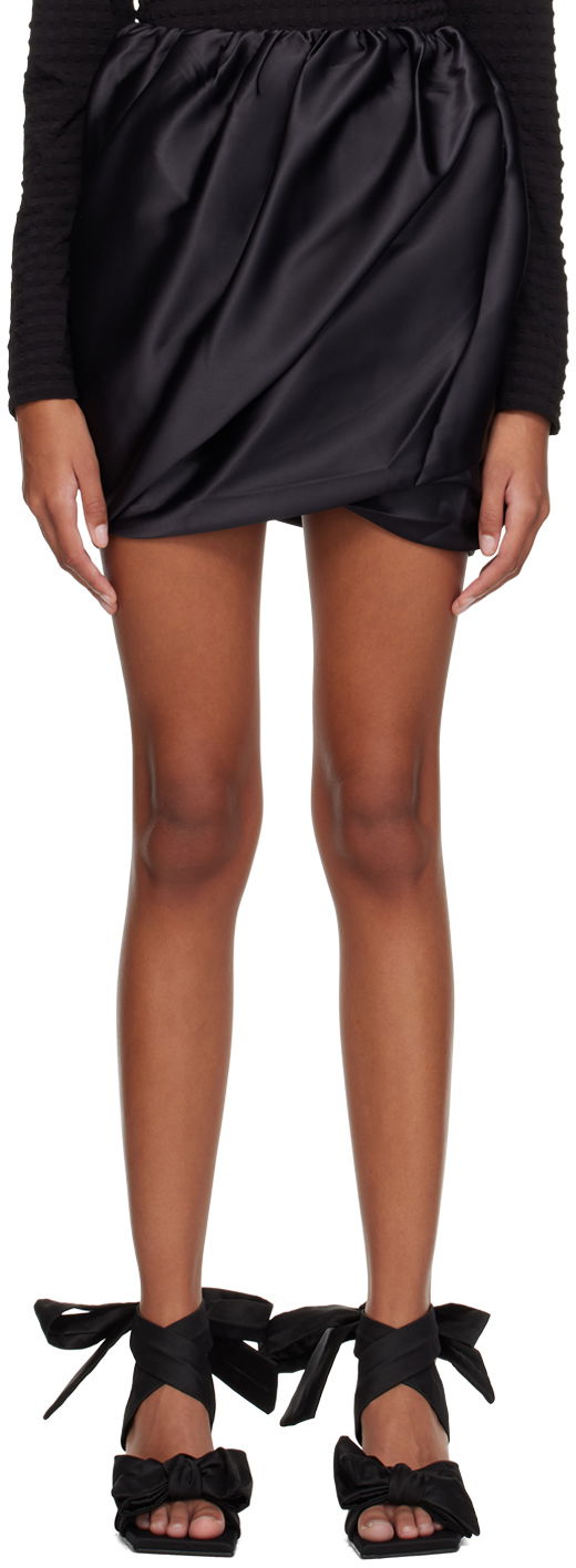 Sukňa GANNI Balloon Miniskirt Čierna | F8455, 0