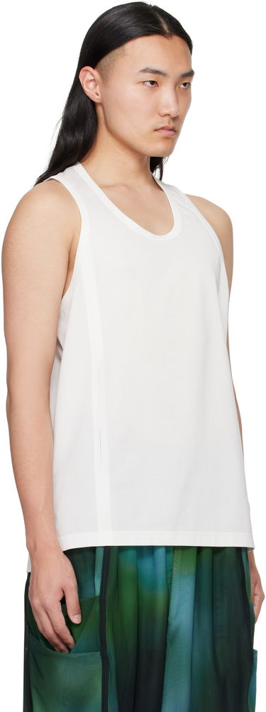 Tielko Y-3 Y-3 Sleeveless Tank Top Biela | JM7851, 1
