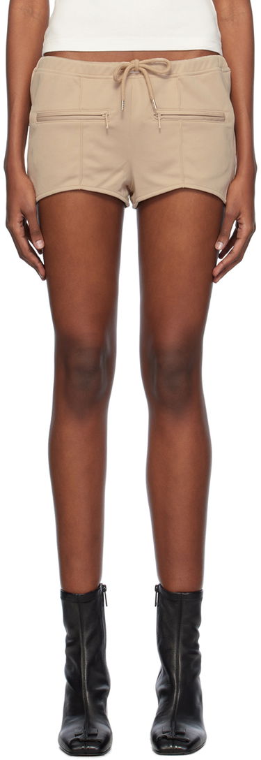Šortky Courrèges Courrèges Women's Mini Shorts Béžová | 124JSH034JS0091, 0