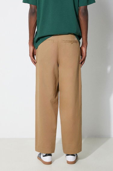 Nohavice Fred Perry Fred Perry Straight Leg Twill Chino Trousers Hnedá | T6530.363, 2