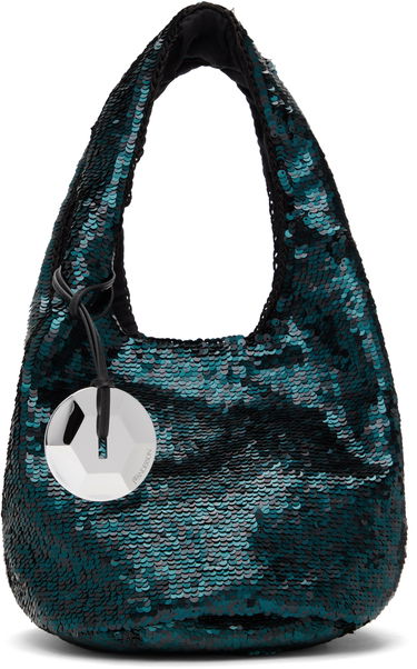 Kabelka JW Anderson JW Anderson Mini Sequin Shopper Bag Zelené | HB0728-FA0230, 0