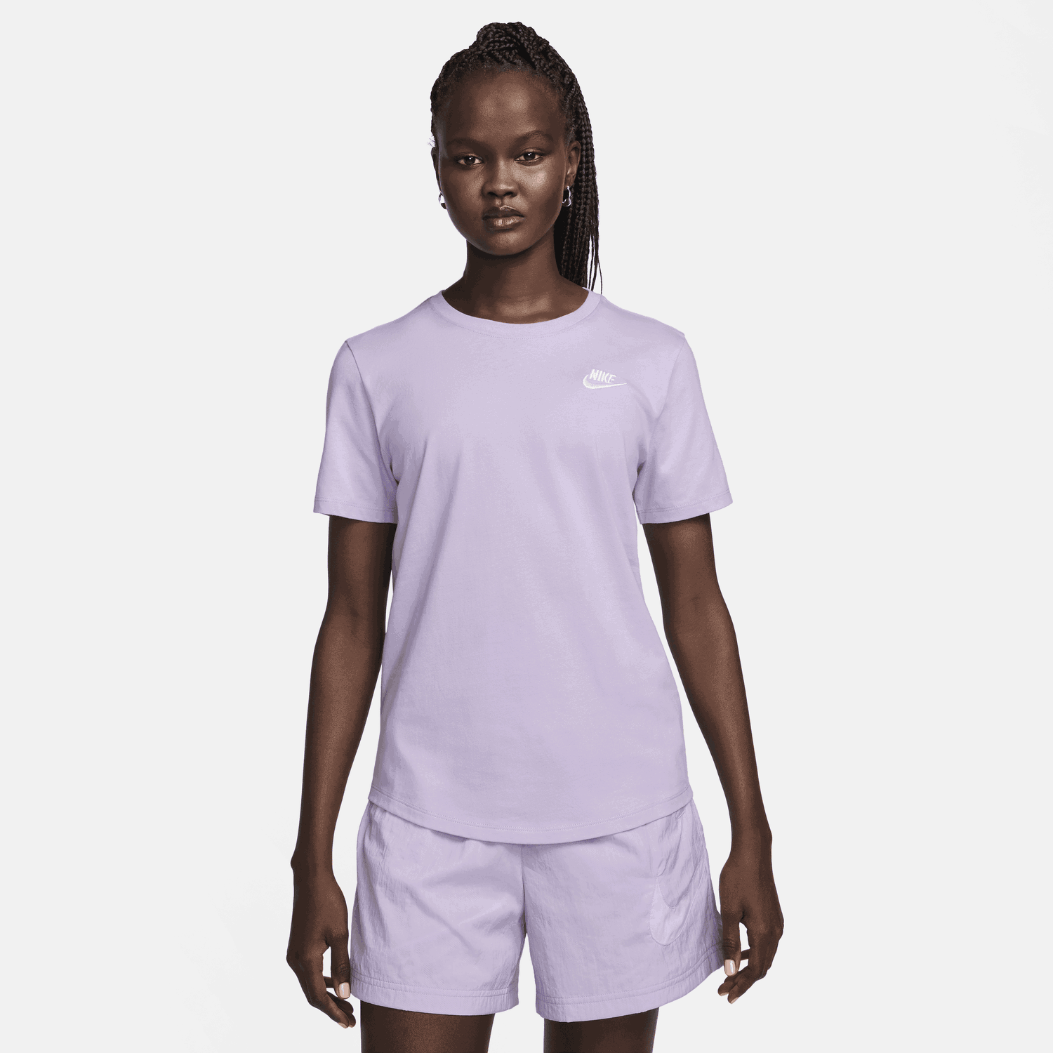 Tričko Nike Sportswear Club Essentials Fialová | DX7902-511, 0