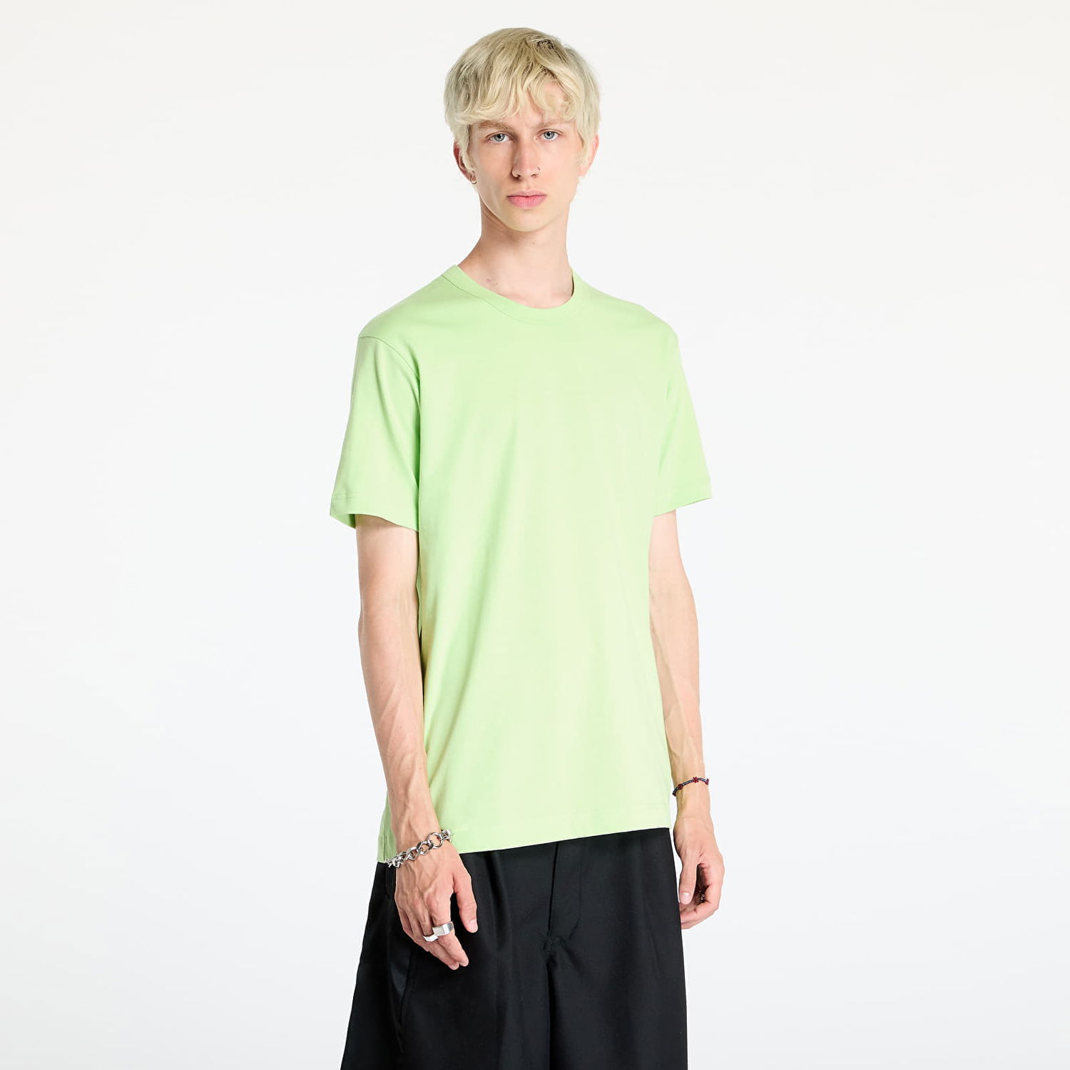 Tričko Comme des Garçons SHIRT Knit T-Shirt Green Zelené | FN-T005 Green, 0