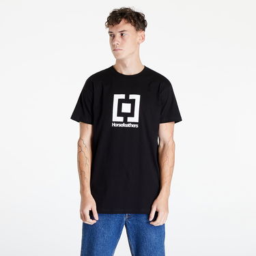 Tričko Horsefeathers Base T-Shirt Čierna | SM949A, 2