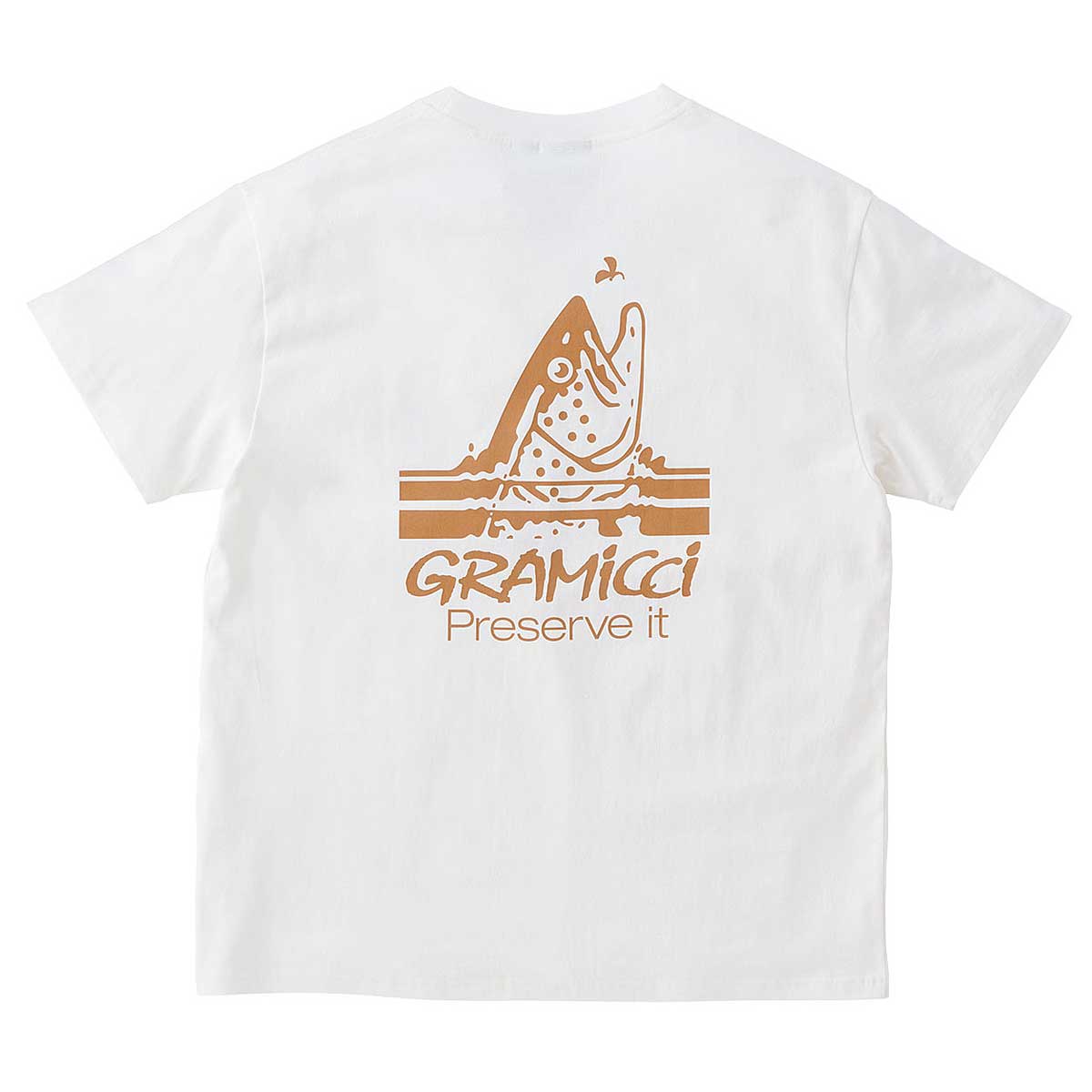 Tričko GRAMICCI Gramicci Trout Graphic T-Shirt Biela | G3SU-T050, 1