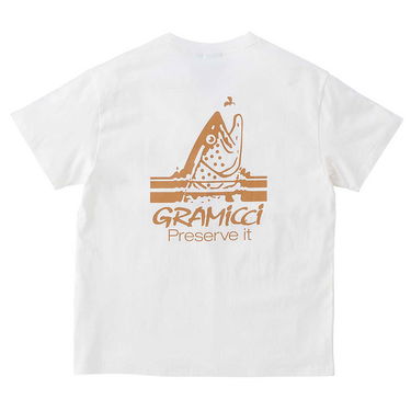 Tričko GRAMICCI Gramicci Trout Graphic T-Shirt Biela | G3SU-T050, 1