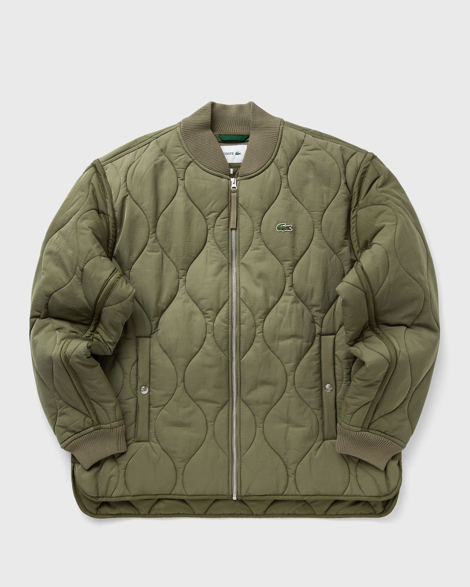 Bomber bunda Lacoste Bomber Jacket Zelené | BH2885-BMY, 0