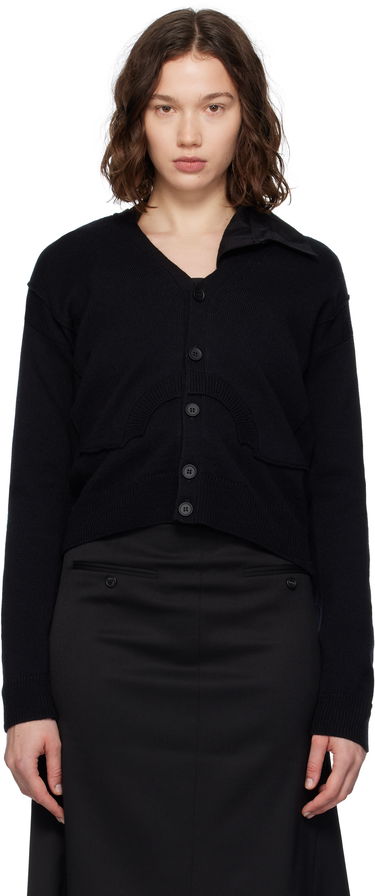 Sveter Maison Margiela MM6 Maison Margiela Wool Knit Cardigan Čierna | S52HP0032 M13139, 0