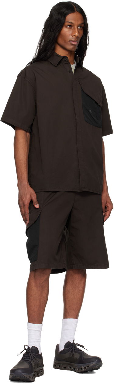 Košeľa A-COLD-WALL* A-COLD-WALL* Brunswick Short Sleeve Shirt Čierna | ACWMSH167, 3