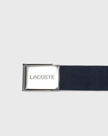 Opasok Lacoste Lacoste 40 Woven Strap 110 CM Navy | RC2012-166, 1