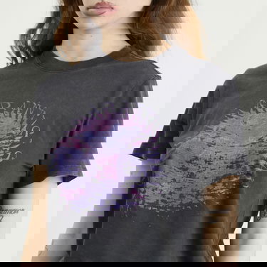 Tričko ISABEL MARANT Zoeline Graphic T-Shirt Šedá | 26PTS0147FA-D1N04E-02FK, 5