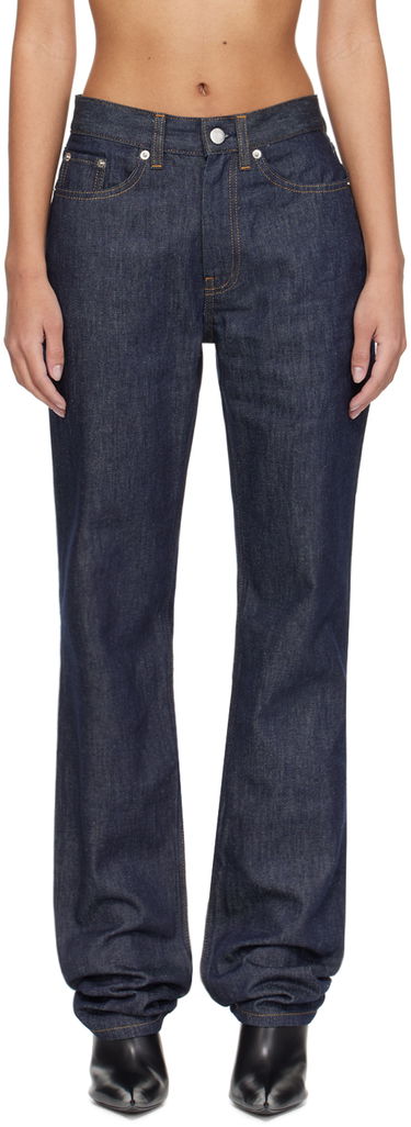 Džínsy Helmut Lang Slim Fit Jeans Modrá | O02DW202, 0