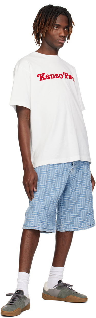 Tričko KENZO Kenzo Paris VERDY Edition Oversized T-Shirt Biela | FF55TS5474SG, 3