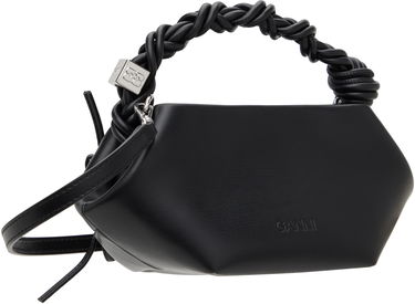 Kabelka GANNI GANNI Mini Bou Lace-Up Bag Čierna | A6635, 2