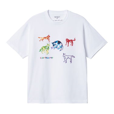 Tričko Carhartt WIP Ollie Mac Huskies T-Shirt Biela | I032410_02_XX, 4