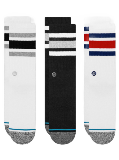 Ponožky Stance THE BOYD SOCKS 3-PACK Biela | 190107468275