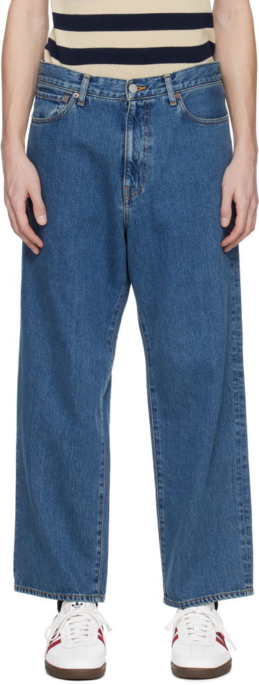 Džínsy WACKO MARIA WACKO MARIA Washed Jeans Modrá | 25SS-WMP-PT17, 0