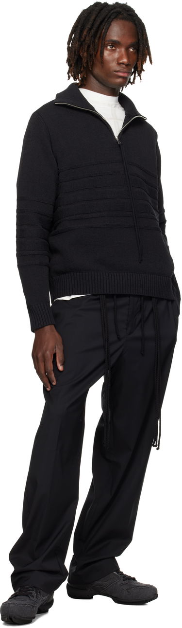Polo tričko Craig Green Craig Green Tape Knit Polo Čierna | CGAW25CKNJU61, 3