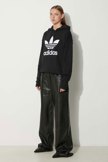 Mikina adidas Originals Trefoil Hoodie Čierna | FM3307, 3