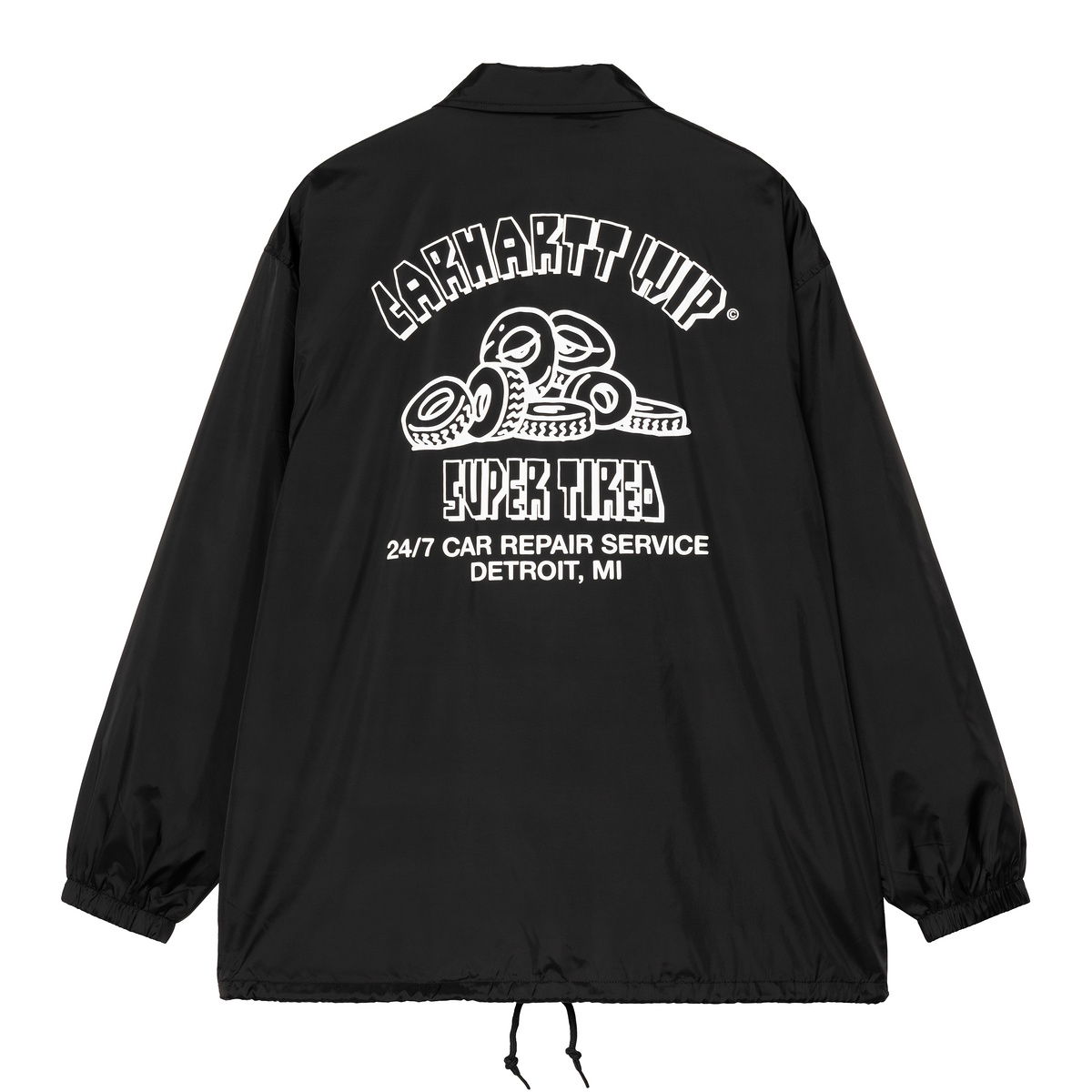 Bunda Carhartt WIP Super Tired Coach Jacket Čierna | A242010_6, 1
