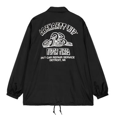 Bunda Carhartt WIP Super Tired Coach Jacket Čierna | A242010_6, 1