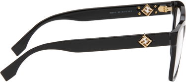Slnečné okuliare FENDI FF Diamonds Rectangular Frame Glasses Čierna | FE50117I@55001 192337204067, 1
