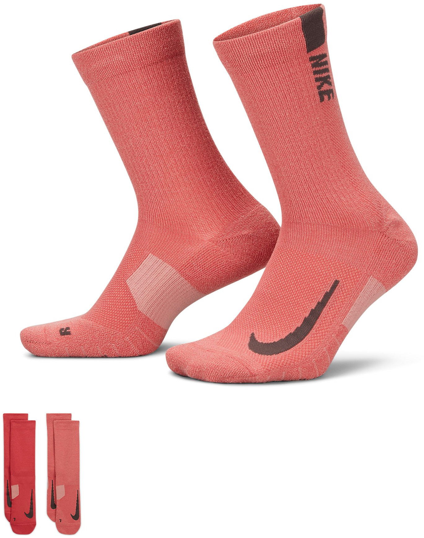 Ponožky Nike Multiplier (2 páry) Ružová | sx7554-939, 0