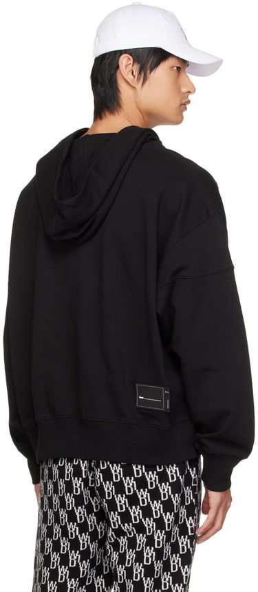 Mikina We11done We11done Signature Hoodie Čierna | WD-TH3-22-867-U-BK, 2