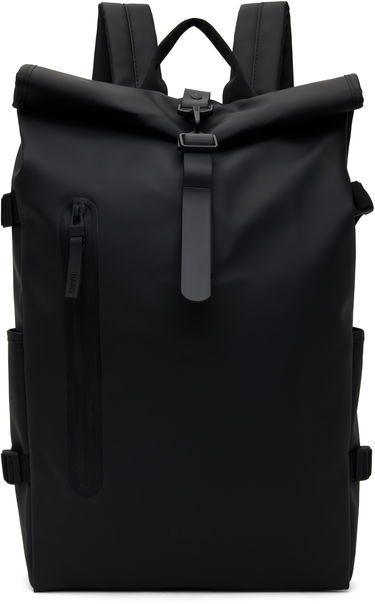 Batoh Rains Rolltop Large Rucksack Čierna | 14590, 0